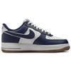 Nike Pánske tenisky Air Force 1 '07 LV8 College Pack - Midnight Navy - modrá, stredne modrá, gumová, hnedá DQ7659-101