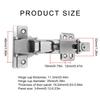 Soft Closing Cabinet Hinges with 165 Degree Opening & 0 Clearance Wide Angles Door Hinges for Corner Applications