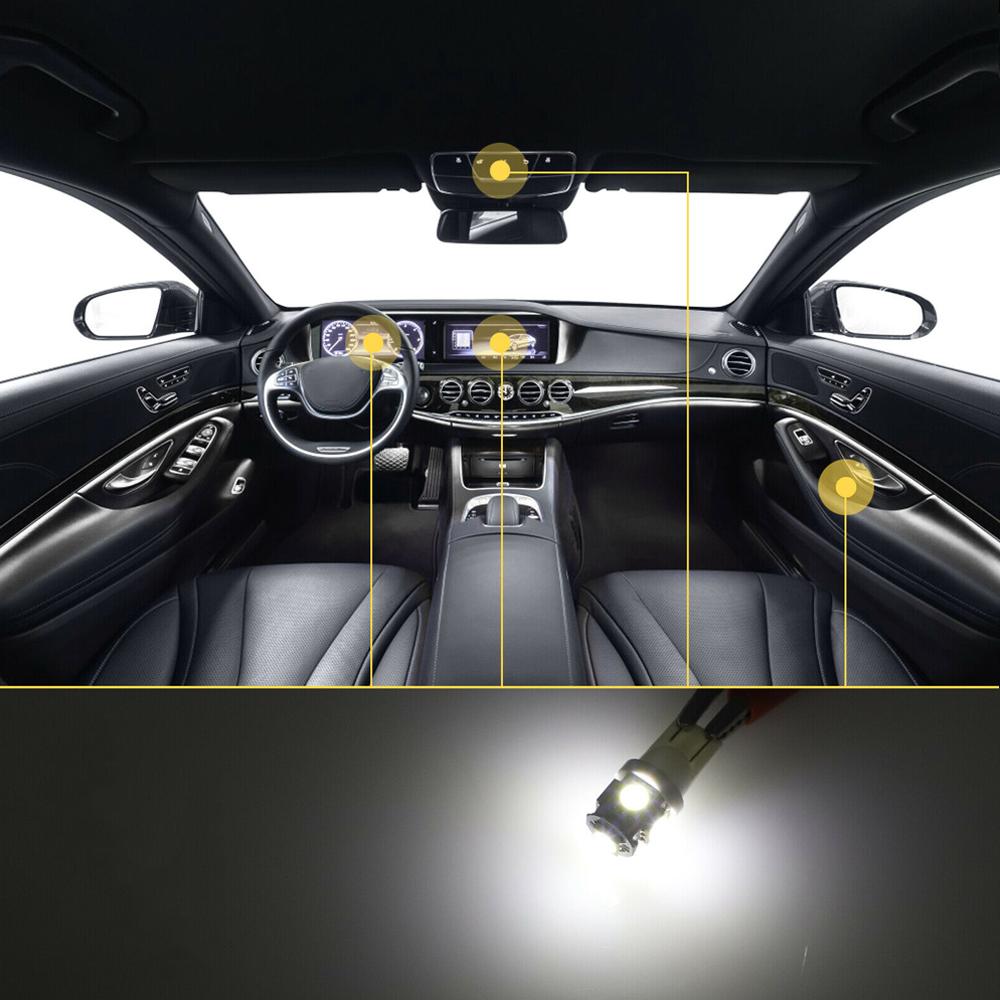 28x Car Interior LED Lights for Dome Licenses Plate Lamp Auto Accessories Kit Car Decoration Lights LED Light Tuning Durable