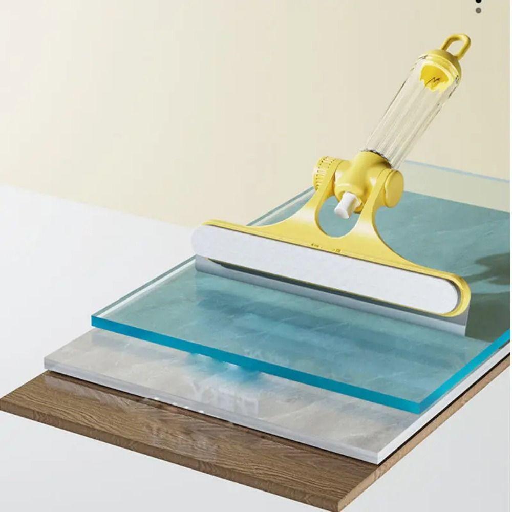 4 in 1 Window Cleaner Silicone Wiper Shower Squeegee Brush Bathroom Accessories