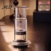 Manual Espresso Machine Portable Coffee Maker, Pour-Over And Style Press, Lightweight Extractor Brewing Compression Cup for Office Camping Travel