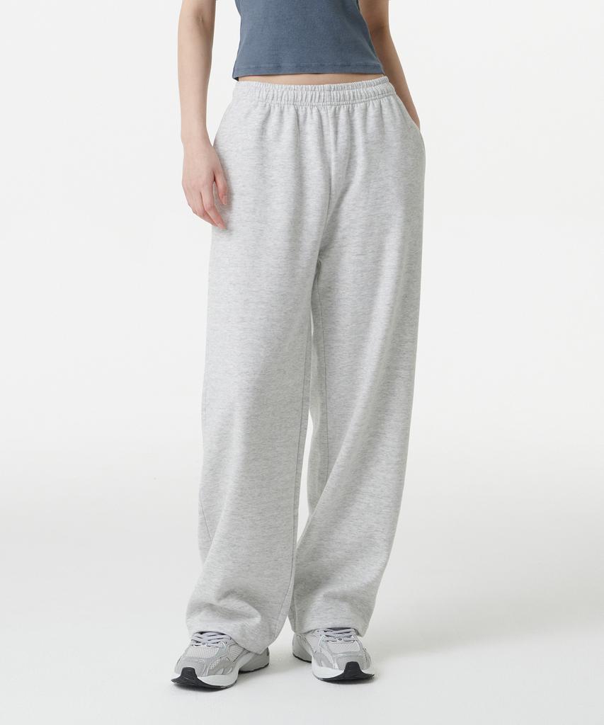MUSINSA STANDARD WOMAN [Cooltandard] Women'S Variable Lounge Sweatpants [Melange Light Gray]