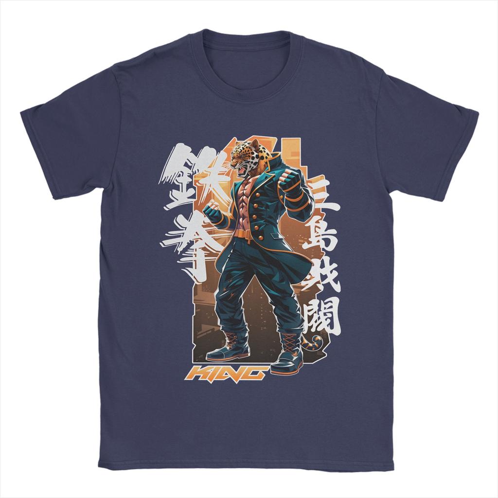 Tekken Japanese Fighting Game TShirt Men Y2K Funny T Shirts Summer Comfortable Hipster Tee Shirt Custom DIY Oversized Clothing