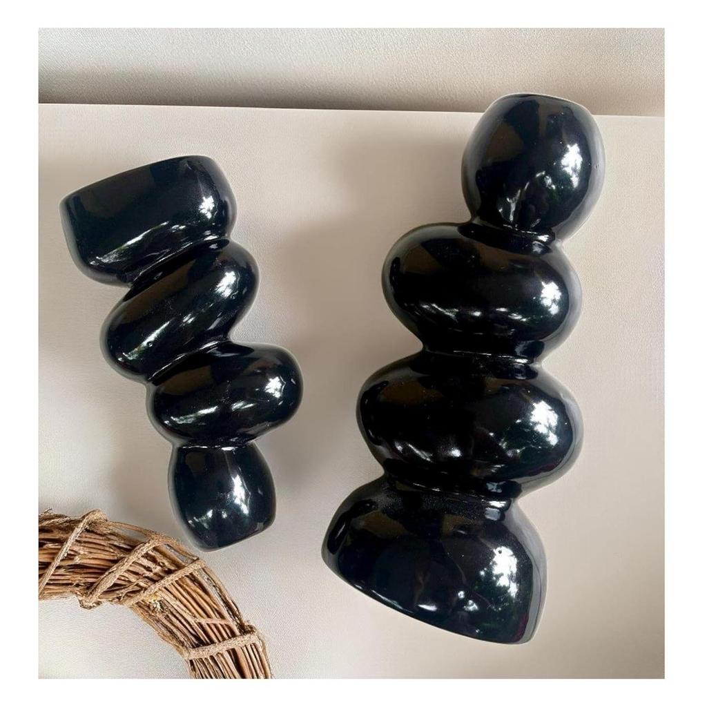 Decorative Ceramic Vase for Flowers, Pampas Grass Vase, Vase for Money Plant Live Plants for Home, Office,Gifts