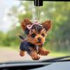 Fun Acrylic Cartoon Keychain For Car Accessories Eyecatching Hanging Ornament