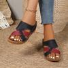 Fashion 2025Women Sandals  Summer Soft Sandals  Slides Shoes Wedge Women Shoe Party Female Slipper