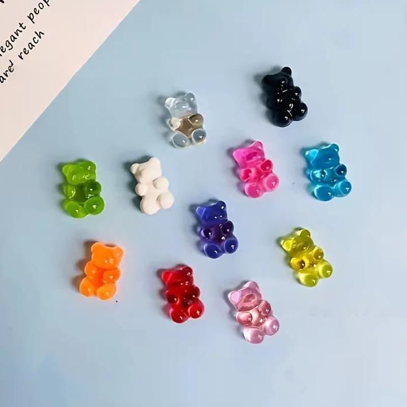 10Pcs Cartoon Little Bear Refrigerator Magnet Blackboard Whiteboard Po Message Magnet Colored Bear Refrigerator Magnet