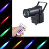 AC95-240V 15W RGB LED Mini Spot Lamp Stage Light Lighting Fixture with Remote Control Controller