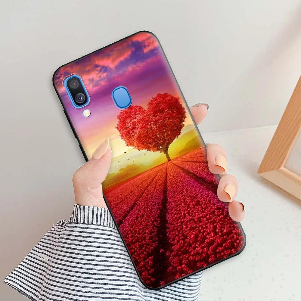 For Samsung A40 Case Ceometric Cool Cover For Samsung Galaxy A40 Soft TPU Silicone Phone Case For Samsung A40 a40 A 40 5.9 inch