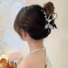 Mermaid Metal Grab Clip Simple Hairpin Back of Head Large Shark Clip Hair Accessories