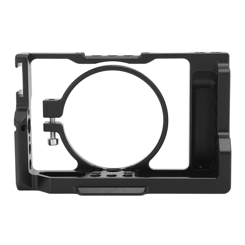 Aluminum Full Camera Cage with Cold Shoe Mount for RX100, M1, M2, M3, M4, M5, M6, and M7 Cameras