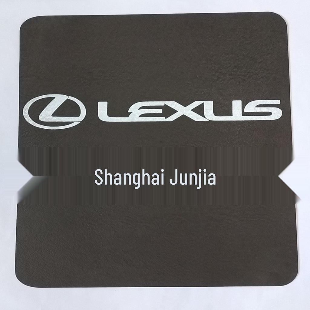 High-End Dustproof & Stainproof Irregular Leather Car Floor Mats - Ideal for Maintenance Shops