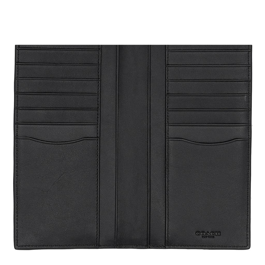Long CW356 [Coach] Wallet, Billfold, BK/BK, Men's [Used]