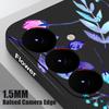 Custodia Laccetto con Stampa Foglie Colorate Per Samsung Galaxy S25 Ultra S24 S23 S22 Plus S21 FE A15 A16 A35 A36 A54 A55 A56 5G Custodia in TPU Silicone Antiurto
