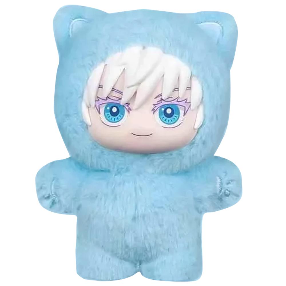 New Jujutsu Kaisen Box Blind Anime Character Model Stuffed Cat Series Satoru Suguru Shoko Toji Children's Decorative Gift