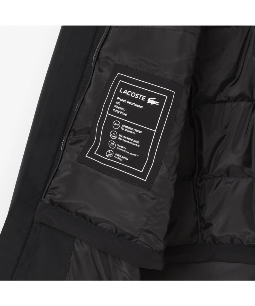 Lacoste Men'S 3-In-1 Down Padded Jacket Bh9058-55N 031