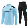 Men Women Long Sleeve Training Suit Set Winter Sports Wear Basketball Football Volleyball
