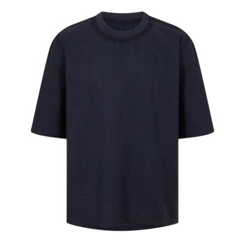 Ted Baker Mens Textured Crew Neck Regular T-Shirt