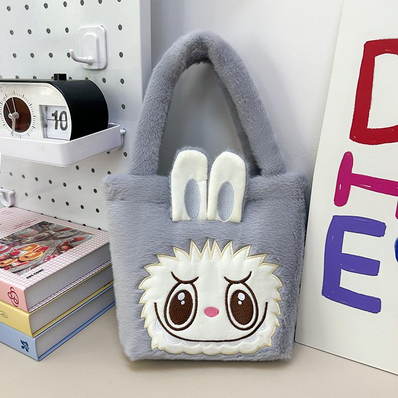 Новая наплечная сумка Милая женская сумочка Подарок для женщин девушек 20*25*7  0.11kg серый