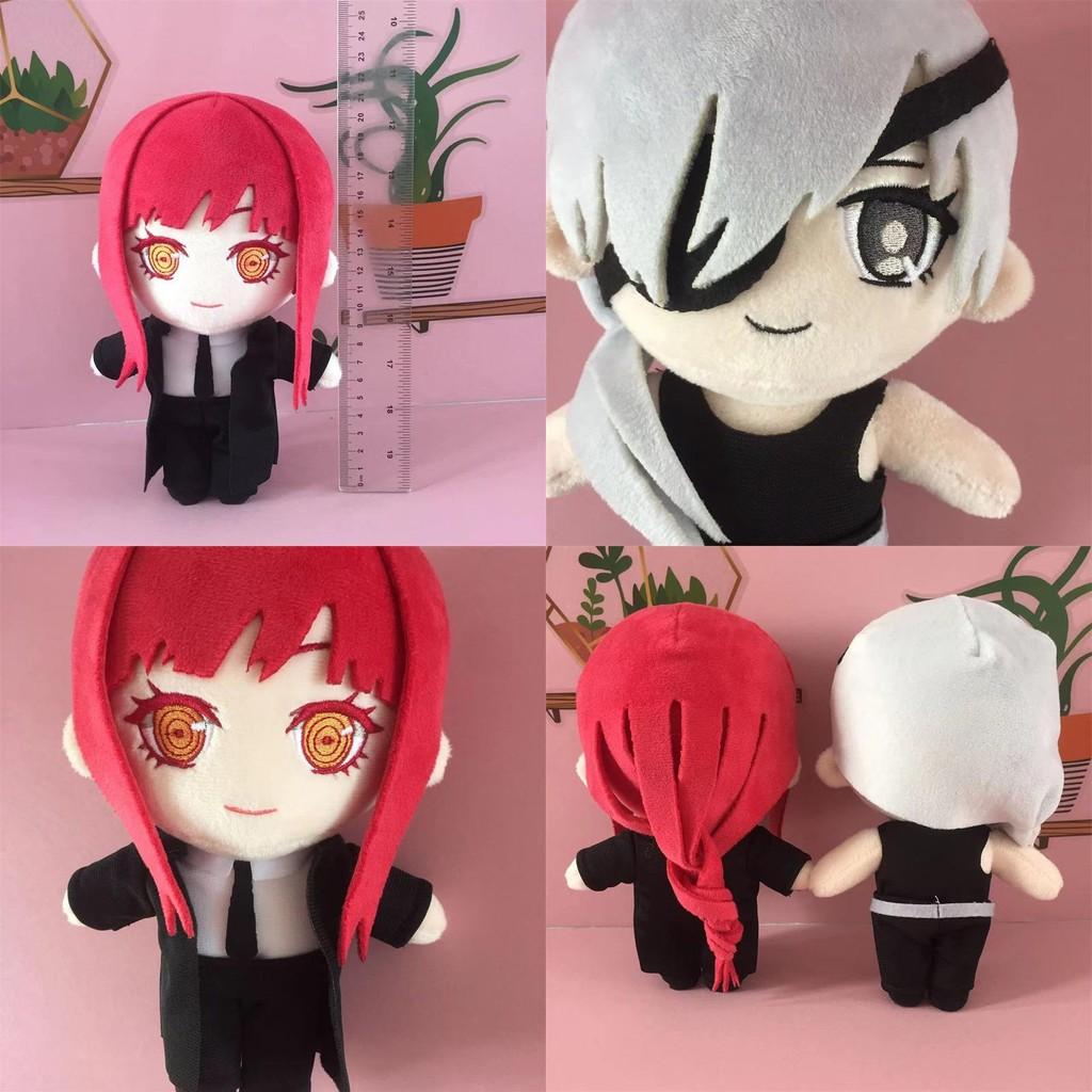 בובה קטיפה רכה וחמודה של אנימה Chainsaw Man, מקימה, המתנה המושלמת ליום הולדת
