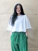 Deumakeu Men'S & Women'S Oversized Plain Layered Short Sleeve T-Shirt White