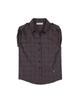 HAVISM Check 2-Way Collar S/S Shirts(Charcoal)