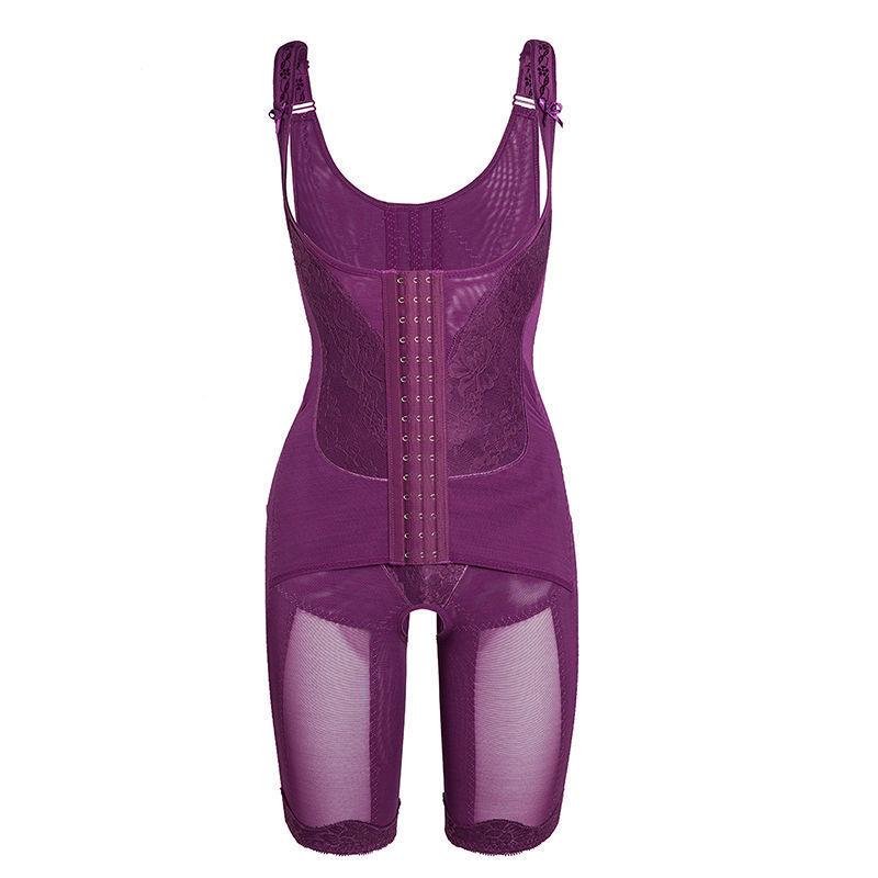 Abdomen & Buttocks Lifting Postpartum Body Shaper Waist Cincher 4XL фиолетовый