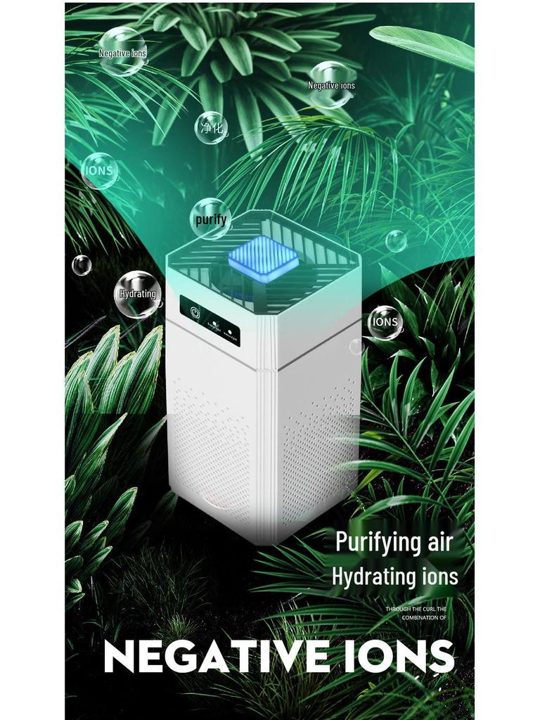 USB Portable Deodorizer Air Purifier with Negative Ion Filter