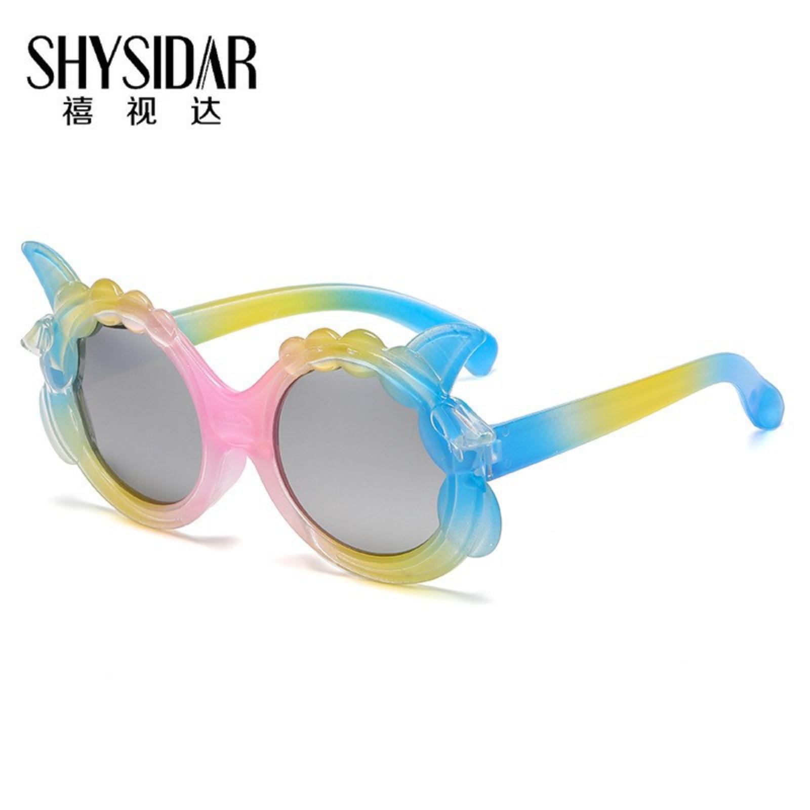 

Детские мультяшные солнцезащитные очки One Size синий