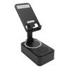 Mobile Phone Stand with Bluetooth Speaker 360 Degree Rotatable Anti Slip Cell Phone Stand with Wireless Bluetooth