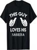 Dieser Typ liebt sein SABRINA Geschenk Valentinstag Jubiläum 24t T-Shirt