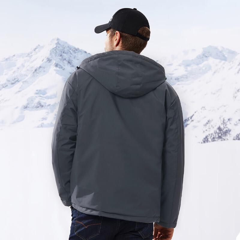 JEEP Men's Hooded Winter Padded Jacket