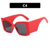 New Fashion Retro Large Frame Butterfly Cat Eye Sunglasses Ins Style Versatile Sunglasses Women's High Sense Lentes  Mujer