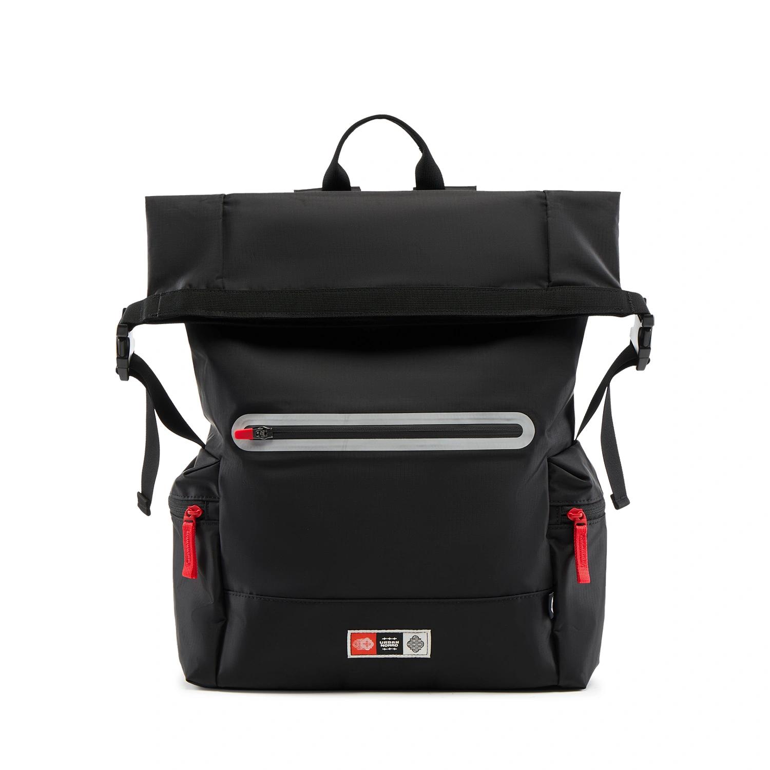 

Рюкзак Li Ning с принтом букв из нейлона, унисекс, черный ABDV187-1 Black