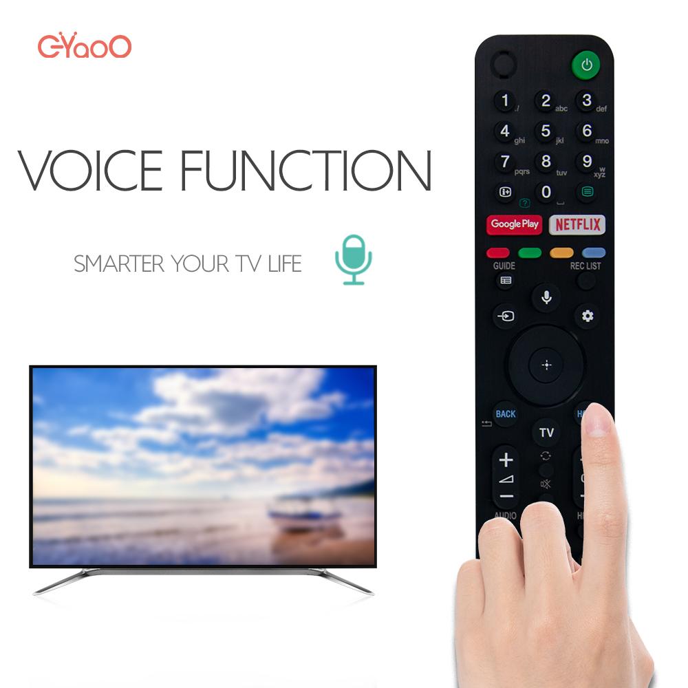 RMF-TX500E Voice TV Remote Control For Sony RMF-TX500E 4K Smart XBR-75X900H KD-75XG8596 KD-55XG9505 XBR-48A9S XBR-850G XBR-98Z9G 3