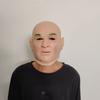 Halloween bald handsome man Latex mask Beauty Headband Creative masks Latex bald beauty headgear