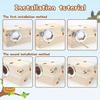 Wooden Bird Breeding Box S/M/L, Clear Acrylic Back, Easy Cleaning. For Parrots & Budgies. Perfect Gift for Bird Lovers!