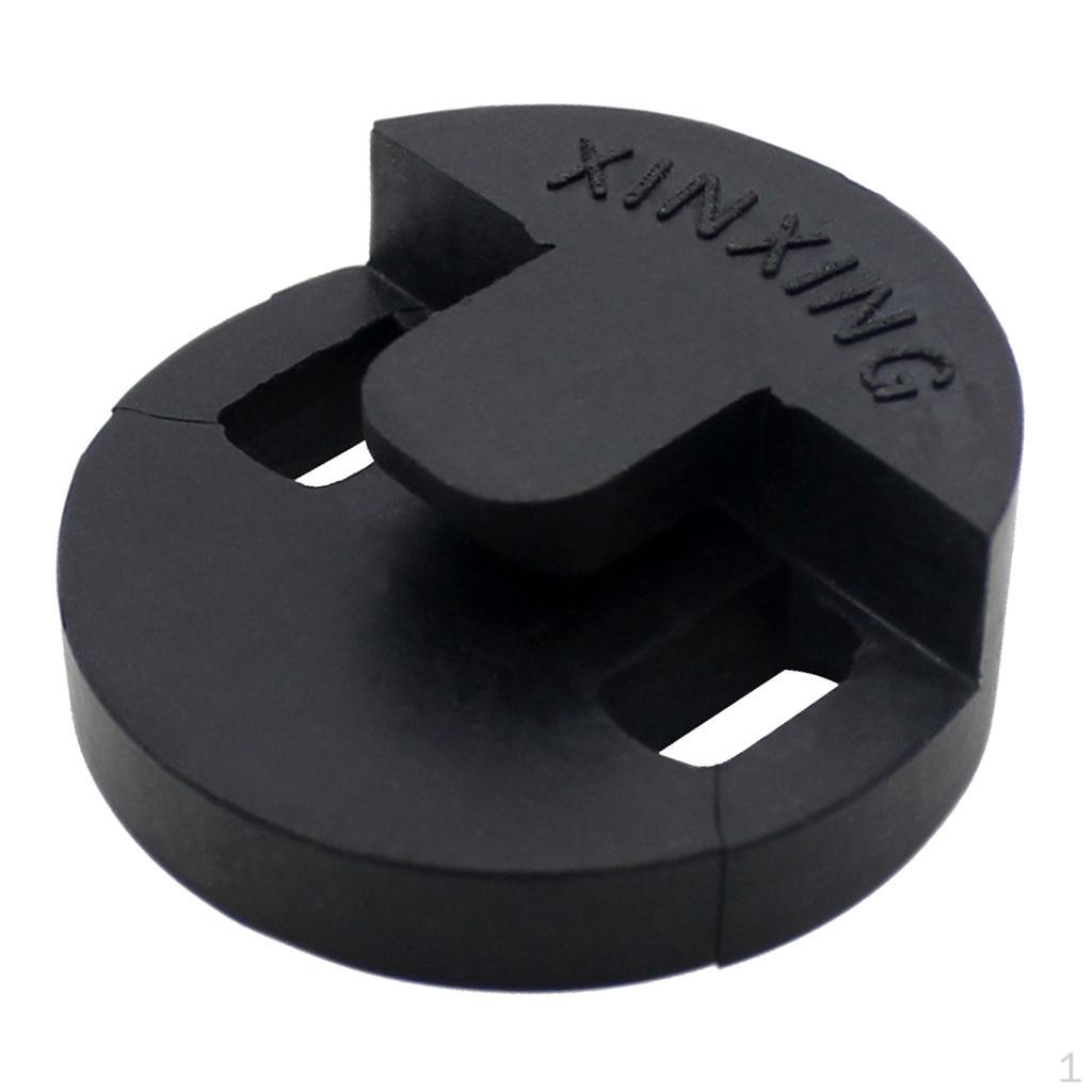 

Черные круглые резиновые аксессуары для музыкальных инструментов