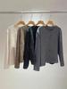 Elegant 2025 Autumn Retro Jacquard Pleated Cardigan Jacket