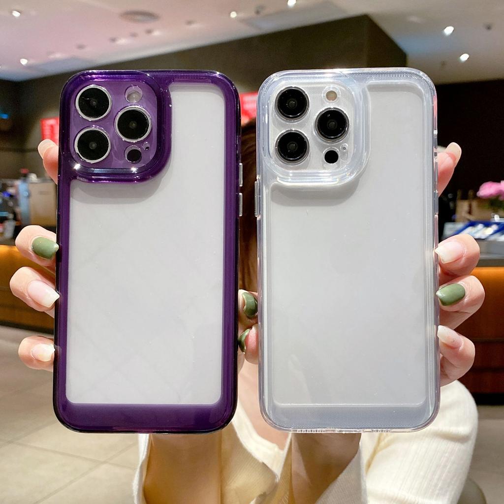Applicable to the new 16 mobile phone case, dark purple space case, second-generation fine hole mobile phone case, Apple 17PROMAX anti-drop case.