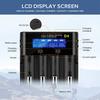 18650 Battery Charger LCD Display Universal Smart Charger for Rechargeable Batteries 18650/6650/18490/17670/17500/16340
