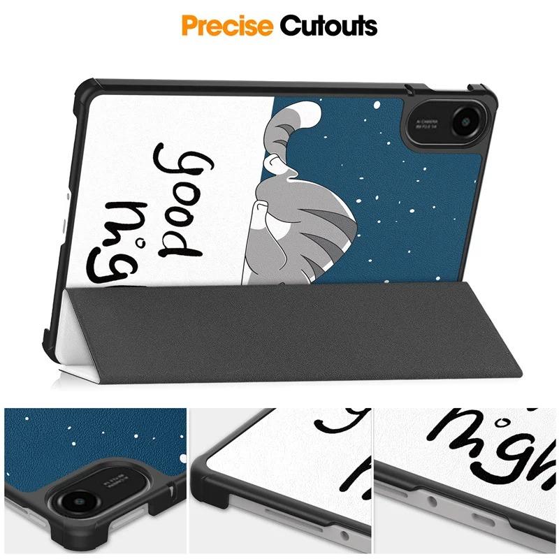 Folding Funda For Redmi Pad 2 2025 Cover 11 For Xiaomi Redmi Pad 2 Case 11 inch Tablet Protective PU Leather Magnetic Funda