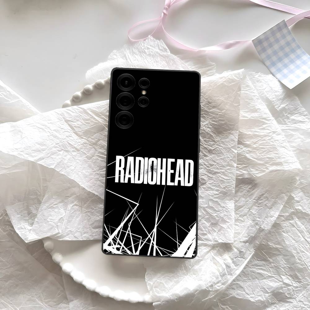 R-Radiohead Rock Band Phone Case For Samsung S 24 Fe 25 Ultra Plus 20 Lite 21 30 22 23 24 22 Ultra 5G Fundas