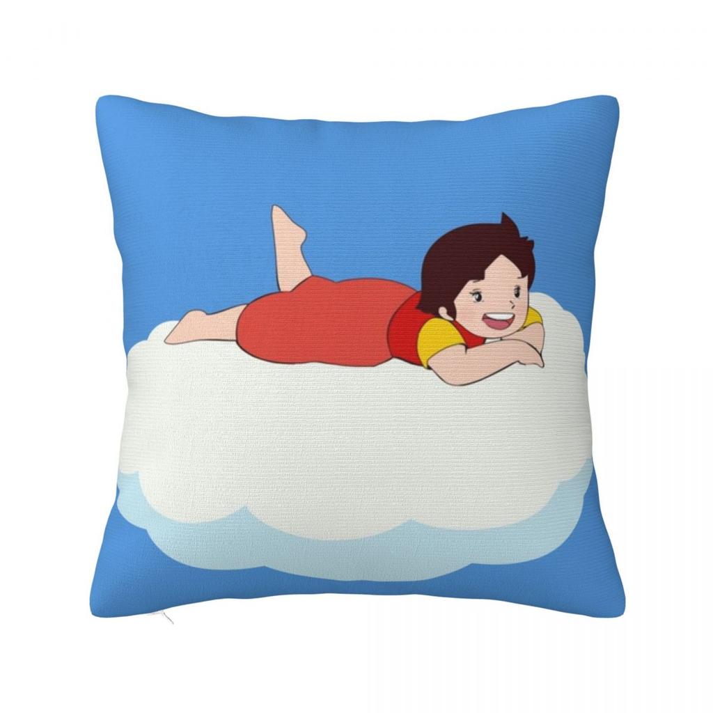 Heidi Tames Cartoon  Square Pillowcase Cushion Cover Pillow Case Throw Pillow Cover for Home Sofa Living Room