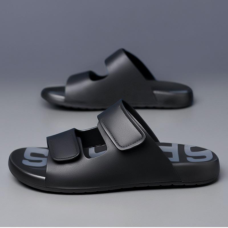 Fashion Genuine Leather Men Sandals Fashion Outdoor Casual Sport Sandals High Quality Business Sandals for Men Summer New Beach Slippers