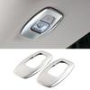For Renault Koleos 2017- Car Styling Stainless Steel Interior Molding Frame Cover Trim Matte Silver Sticker For Samsung