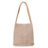 [TIME100] Women's Shoulder Bag, Handwoven Fabric, Simple Design, TMFB031