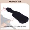 Violin Cover Sleeve 1/2 1/4 Lightweight,Elegant Drawstring Storage Bag Blanket for Travel