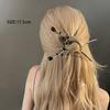 New Chinese Style Chopstick Hairpins Women Headdress Accessories Vintage Rose Hair Sticks Hairwear