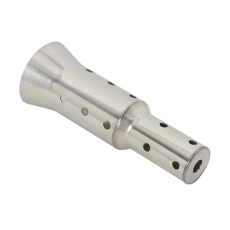 Universal 51mm Motorcycle Racing Exhaust Escape System Pipe Stainless Steel Muffler DB Killer Noise Reduction